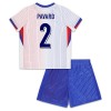 Conjunto (Camiseta+Pantalón Corto) Francia Pavard 2 Segunda Equipación Euro 2024 - Niño